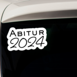 ABI 2024, Abitur 2024, ABI, Abitur, Abschluss, Schulabschluss, Abiball,2024, Schulabschluss 2024, Gymnasium, Aufkleber, Autoaufkleber, Sticker, Fahrzeugaufkleber, Auto, Fahrzeug, Folie, Vinylfolie, Abitur Aufkleber, Abi 2024 Aufkleber