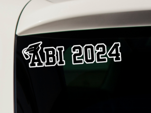 ABI 2024, Abitur 2024, ABI, Abitur, Abschluss, Schulabschluss, Abiball,2024, Schulabschluss 2024, Gymnasium, Aufkleber, Autoaufkleber, Sticker, Fahrzeugaufkleber, Auto, Fahrzeug, Folie, Vinylfolie, Abitur Aufkleber, Abi 2024 Aufkleber