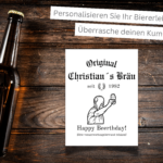 Geburtstagsgeschenk für Männer, Geschenk für Männer, Geschenk für Junggeselle, Bier Geschenk, Geburtstag Geschenk Männer, Personalisierbare Bieretiketten, Bierflaschenetiketten, Individuelle Bieretiketten, Bieretiketten zum Selbstgestalten, Personalisierte Bierflaschen, Geschenkidee Bier, Biergeschenk, Etiketten für Bierflaschen, Geburtstagsbier, Hochzeitsbier, Benutzerdefinierte Bieretiketten, Individuelle Flaschenetiketten, Bieretiketten personalisieren, Eigene Bieretiketten gestalten, Persönliche Bieretiketten, DIY Bieretiketten, Etiketten für Hausbrauer, Geschenkidee für Bierliebhaber, Bieretiketten für besondere Anlässe, Hochzeit Bierflaschenetiketten, Geburtstagsgeschenk Bieretiketten, Einzigartige Bieretiketten, Bedruckte Bieretiketten, Bieretiketten mit eigenem Design, Bieretiketten für Feste, Weihnachten Bieretiketten, Weihnachten Bieretiketten, Party Bieretiketten, Firmenfeier Bieretiketten, Event Bieretiketten, Personalisierte Geschenkideen, Custom Beer Labels, Personalized Beer Gifts, Geburtstagsbieretiketten, Hochzeitsbieretiketten, Eventbieretiketten